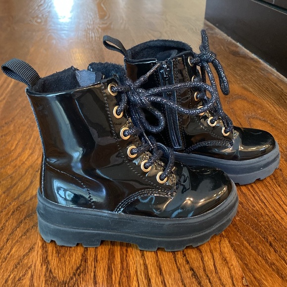 H&M Black Combat Boots - Picture 5 of 10